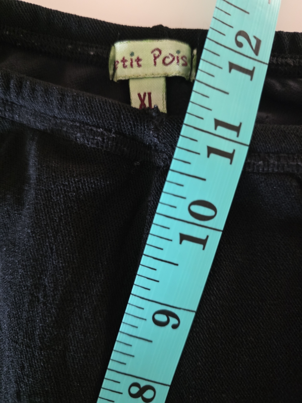 Vintage Y2K Mesh Wide Leg Crops Petit Pois XL Nylon Made In USA Boho Chic - Picture 12 of 13